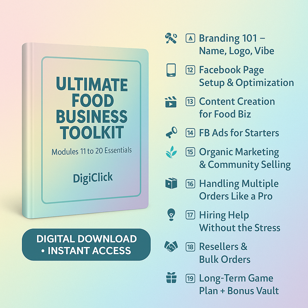 The Ultimate Food Business Toolkit