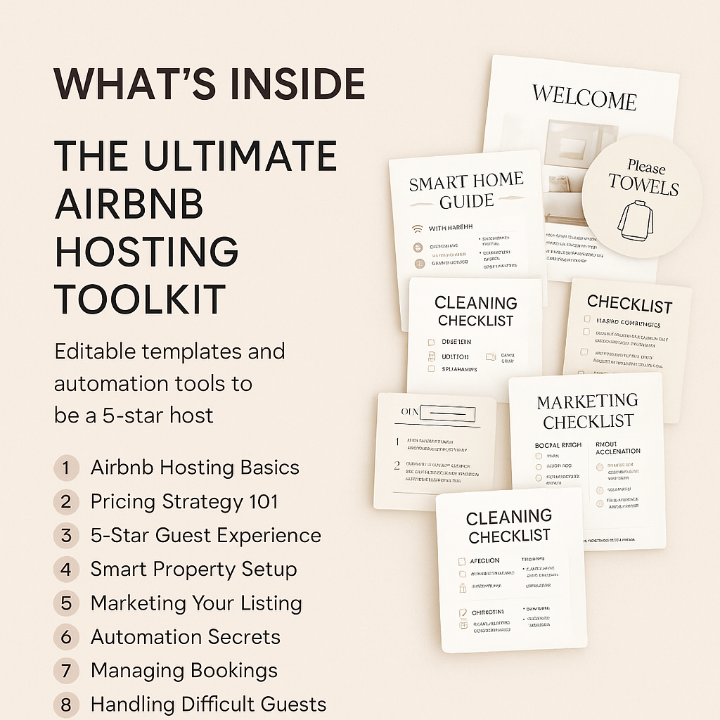 The Ultimate Airbnb Hosting Toolkit