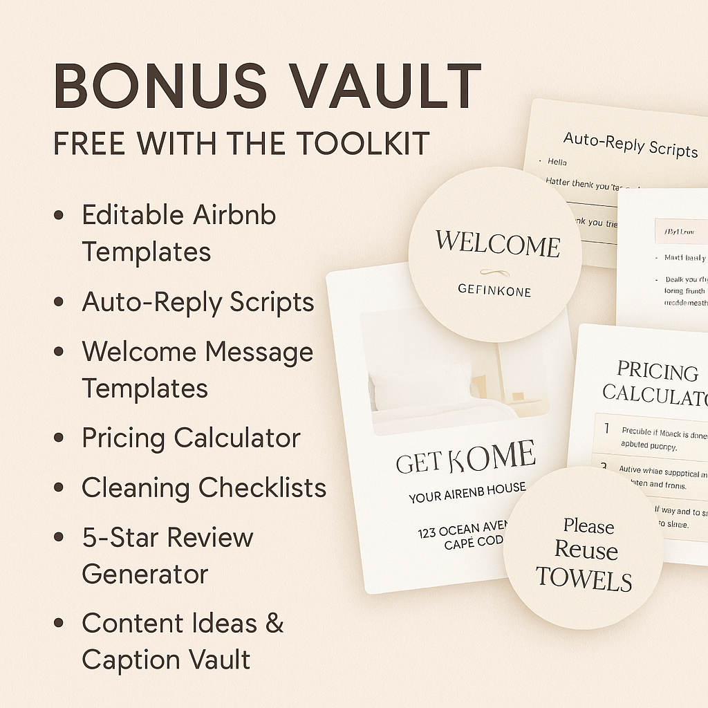 The Ultimate Airbnb Hosting Toolkit